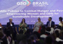 “Aliança Global contra a Fome nos deixa esperançosos”, diz Janja