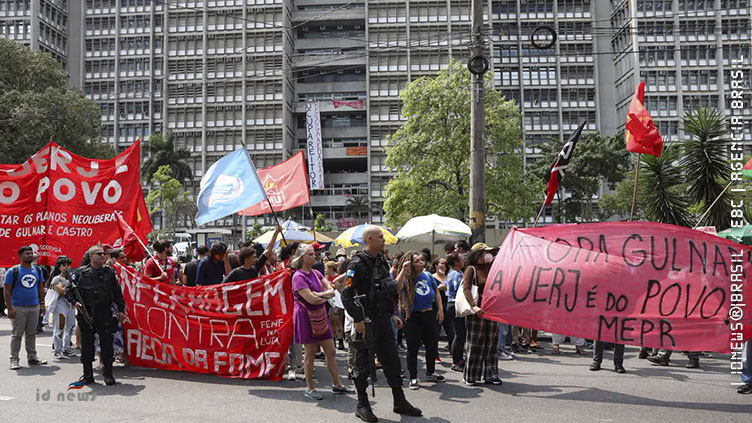 Ocupação da Uerj: Justiça autoriza uso da força policial e multa