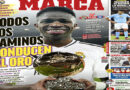 Vinícius Jr. é o “candidato n.º 1 à Bola de Ouro”, afirma jornal espanhol