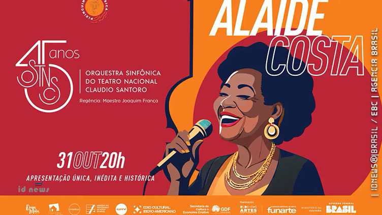 Concerto com Alaíde Costa abre nova temporada do Projeto Pixinguinha