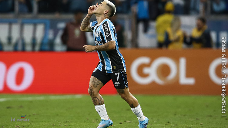 De virada, Grêmio vence o lanterna Atlético-GO no Campeonato Brasileiro e afasta crise