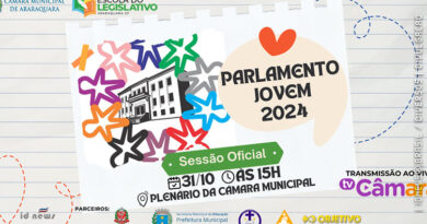 Sessão Oficial do Parlamento Jovem 2024 será nesta quinta-feira (31)