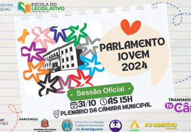 Sessão Oficial do Parlamento Jovem 2024 será nesta quinta-feira (31)