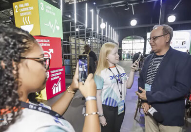 G20: estudantes da rede estadual atuam como repórteres