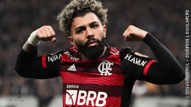 Gabigol posta vídeo com hit de Tim Maia para despedida do Fla: ‘Não faz sentido ficar contigo’