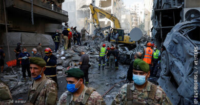 “Pó e destruição”. As imagens do ataque de Israel em Beirute