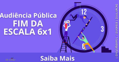 Proposta de fim da jornada de trabalho 6×1 será debatida em audiência na Câmara